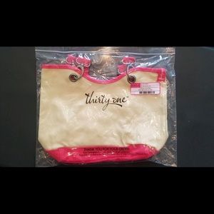 Thirty One Canvas Crew Mini Tote Bag